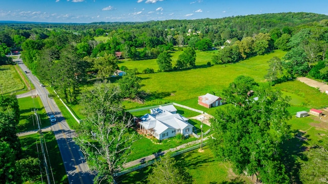 4533 Long Hollow Rd, Ringgold, GA 30736 - aerial view of a heavily wooded area