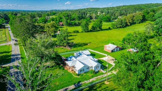 4533 Long Hollow Rd, Ringgold, GA 30736 - bird's eye view of a heavily wooded area