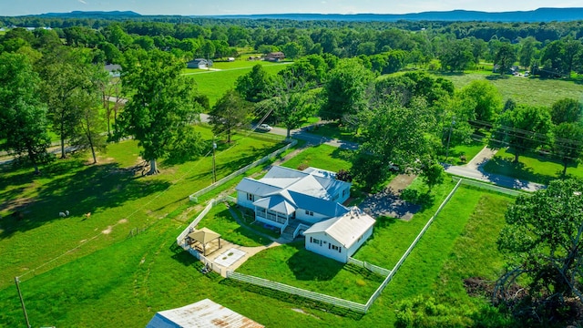 4533 Long Hollow Rd, Ringgold, GA 30736 - aerial view of a heavily wooded area