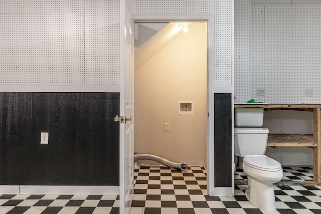 bathroom with toilet