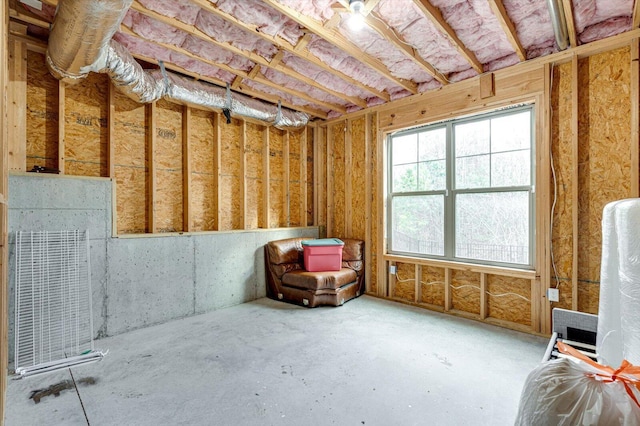 miscellaneous room featuring concrete floors