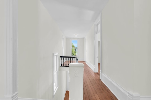 802 E Martin Luther King Blvd, Chattanooga, TN 37403 - hallway with an upstairs landing and wood-type flooring