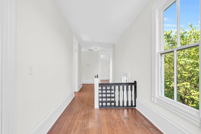 802 E Martin Luther King Blvd, Chattanooga, TN 37403 - hall featuring an upstairs landing and wood-type flooring