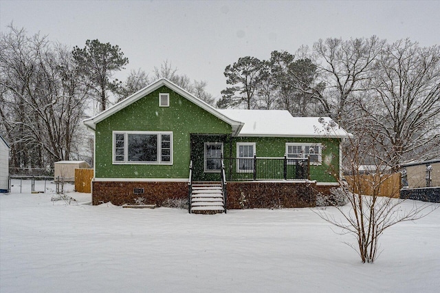 view of front of house