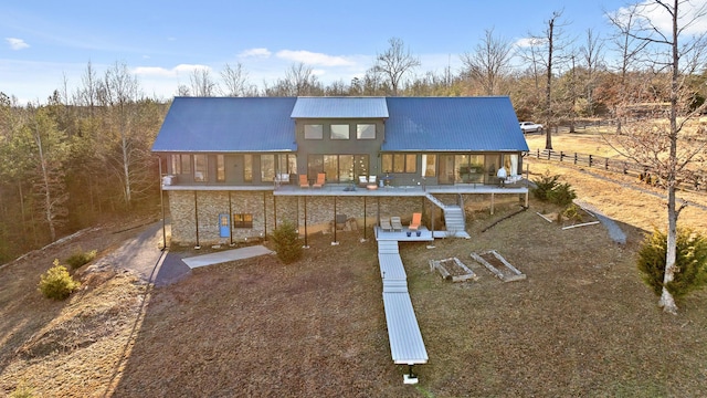 view of rear view of house