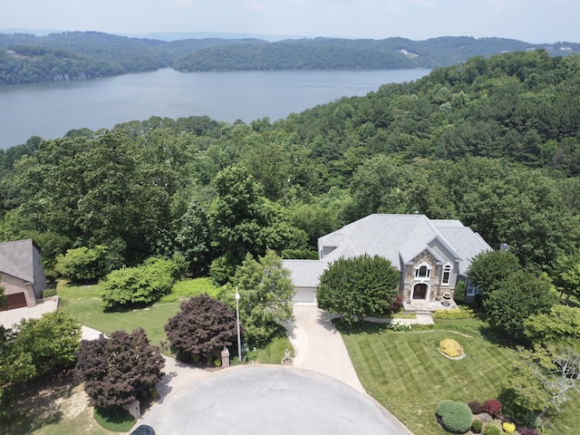 5703 Laurel Ridge Rd, Chattanooga, TN 37416 - view of subject property featuring a large body of water and a heavily wooded area
