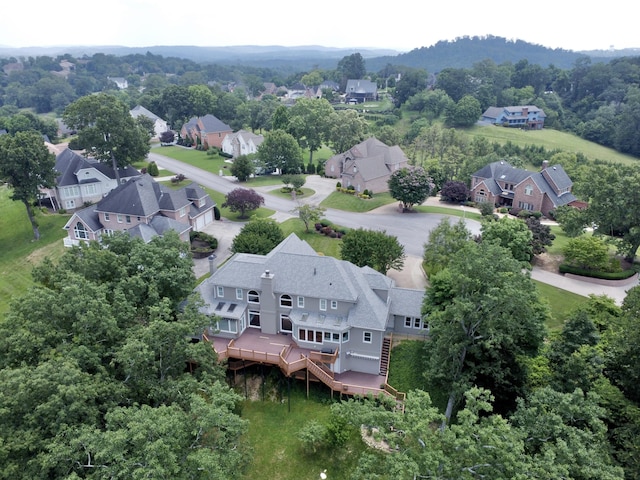 5703 Laurel Ridge Rd, Chattanooga, TN 37416 - aerial perspective of suburban area
