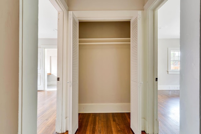 view of closet