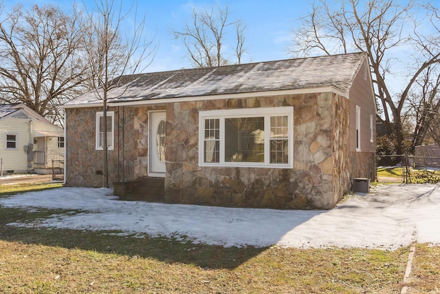 view of bungalow