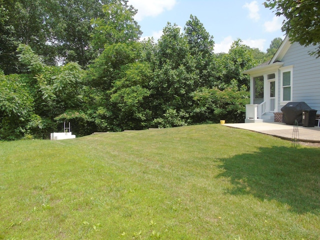 807 Blissfield Ct, Chattanooga, TN 37419 - view of grassy yard featuring a patio
