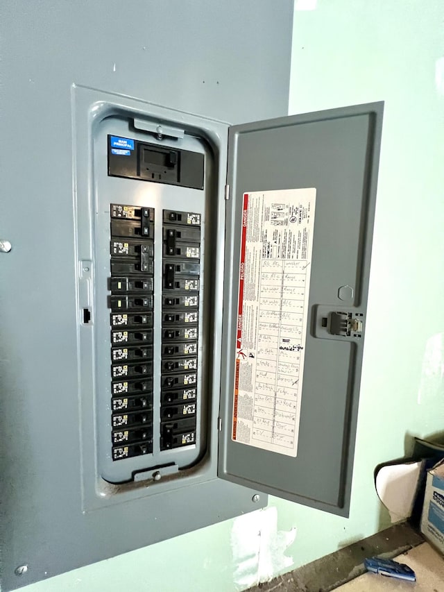 utilities with electric panel