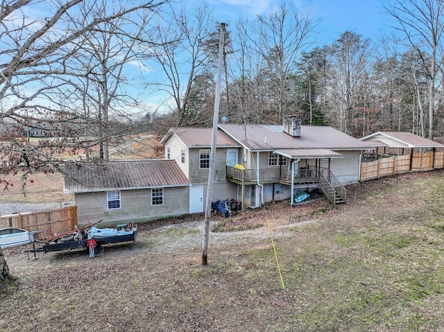 view of back of house