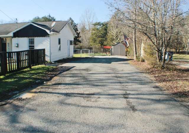 view of street