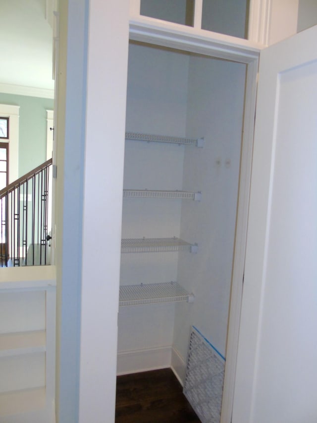 view of closet