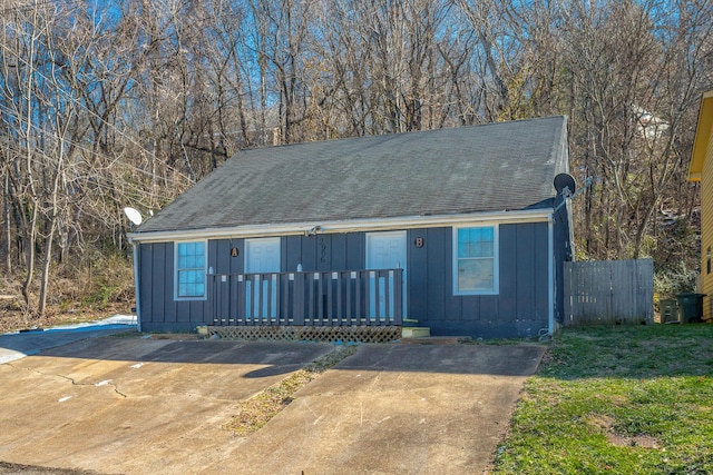 view of front of house