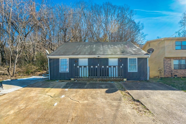 view of front of house