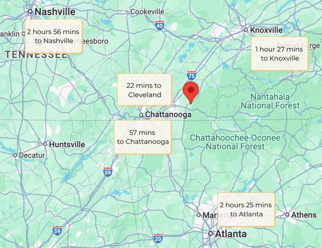 map of property / related area