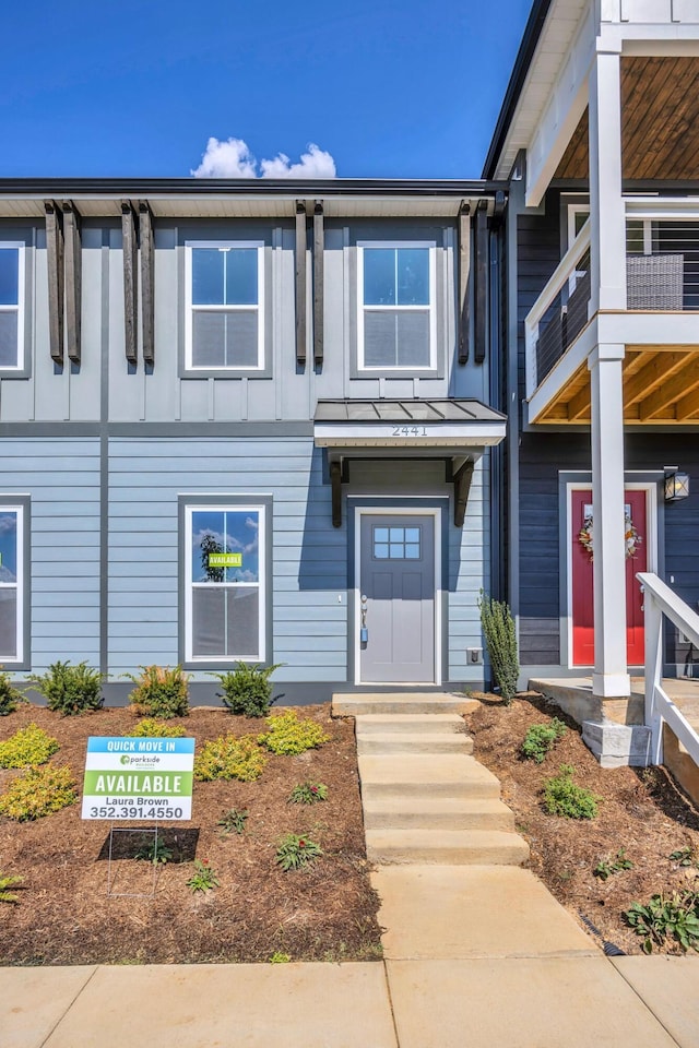 view of townhome / multi-family property