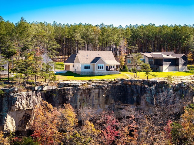 3745 Raulston Falls Rd, Jasper, TN 37347 - drone / aerial view