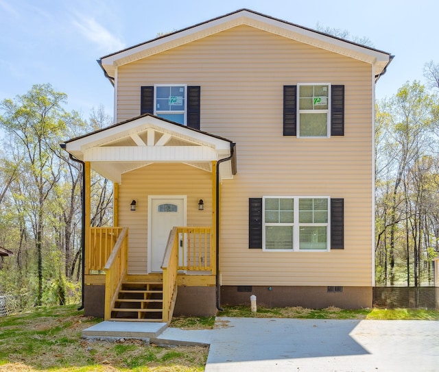 1006 Mcbrien Rd, Chattanooga, TN 37412 - view of front facade with crawl space