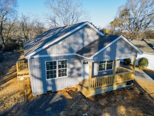 view of rear view of house