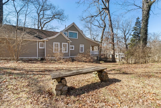 view of back of house