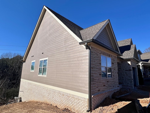 view of home's exterior