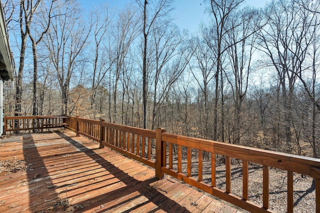 view of deck