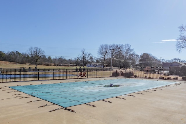 view of pool