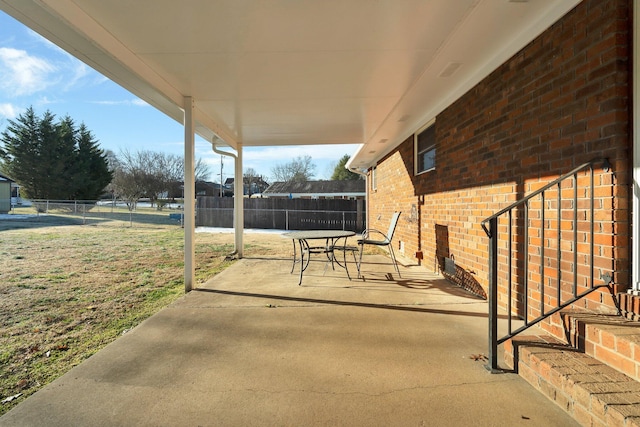 view of patio / terrace