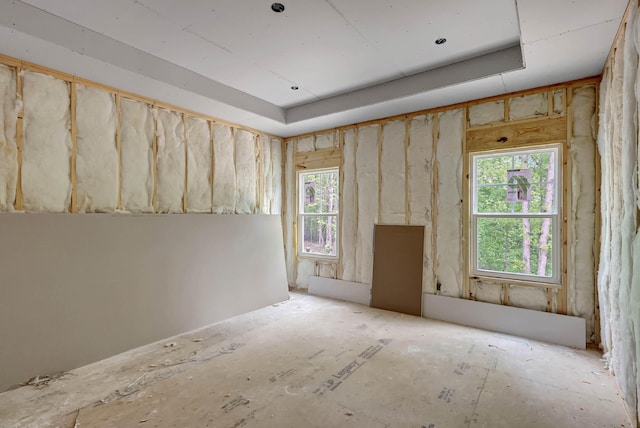 view of empty room