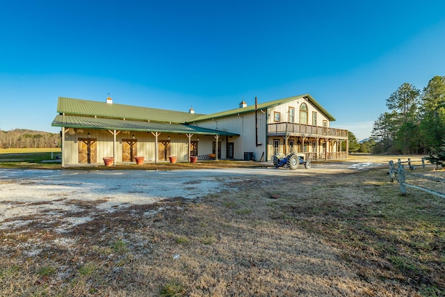 view of back of property