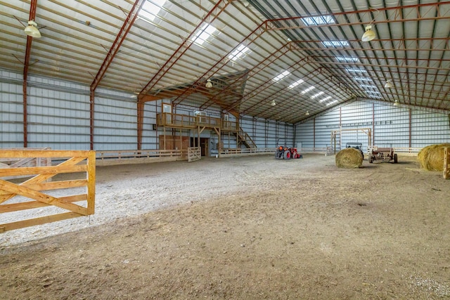 view of stable