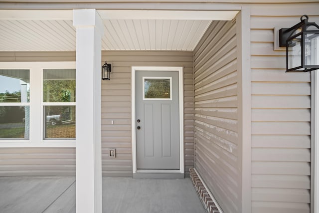 view of entrance to property