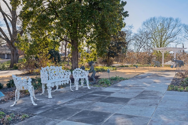 view of patio