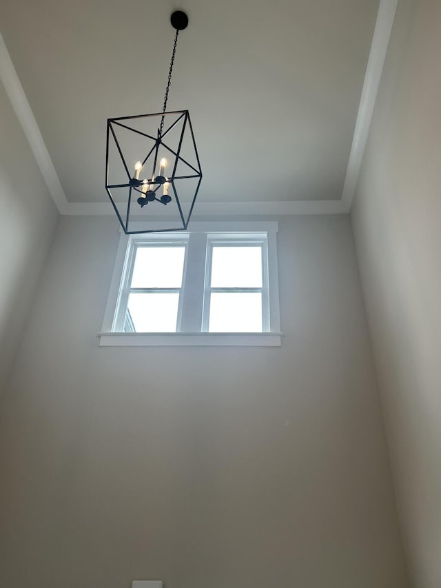 7553 Snow Cone Way Unit 17, Ooltewah, TN 37363 - detailed view of a chandelier and crown molding