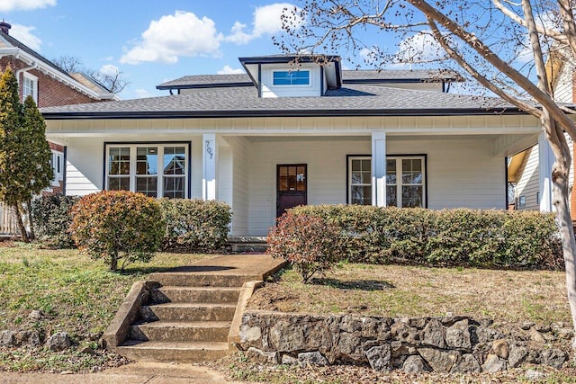 bungalow with a porch