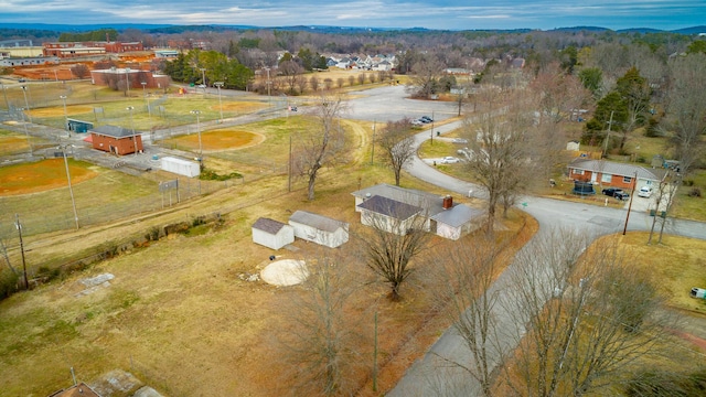 aerial view