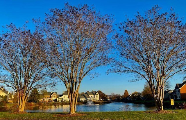 property view of water