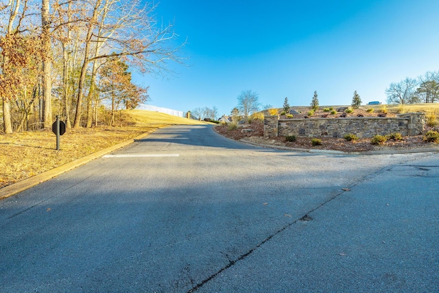 view of road