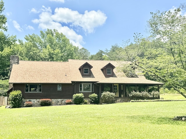 446 Jamestown Rd, Menlo, GA 30731 - view of front facade with a front yard