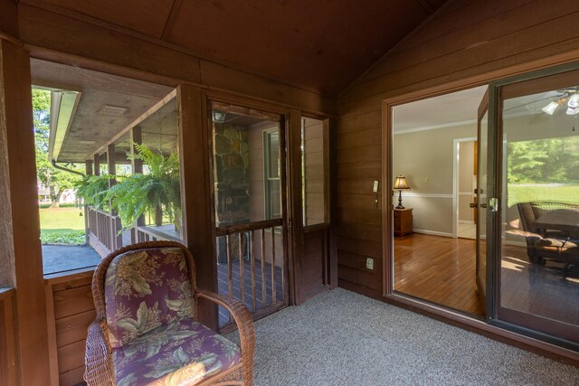 446 Jamestown Rd, Menlo, GA 30731 - sunroom with lofted ceiling