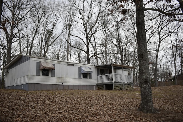 view of rear view of house