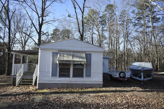 view of property exterior