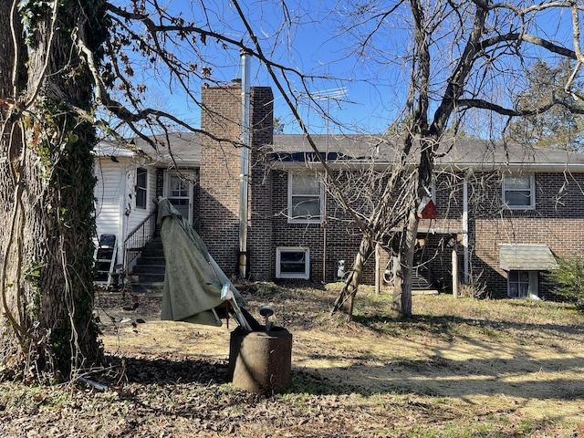 view of rear view of house