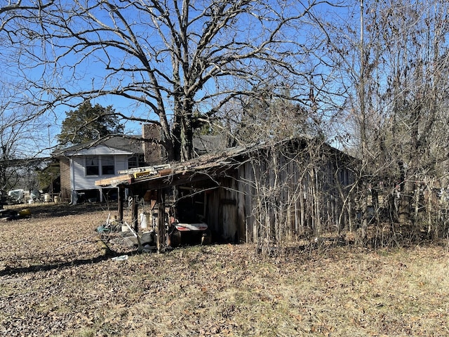 view of property exterior