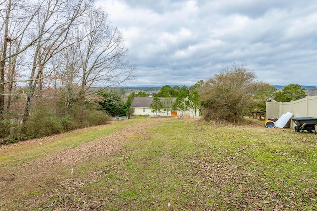 view of yard