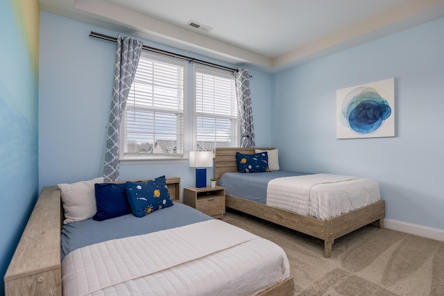 bedroom featuring carpet floors