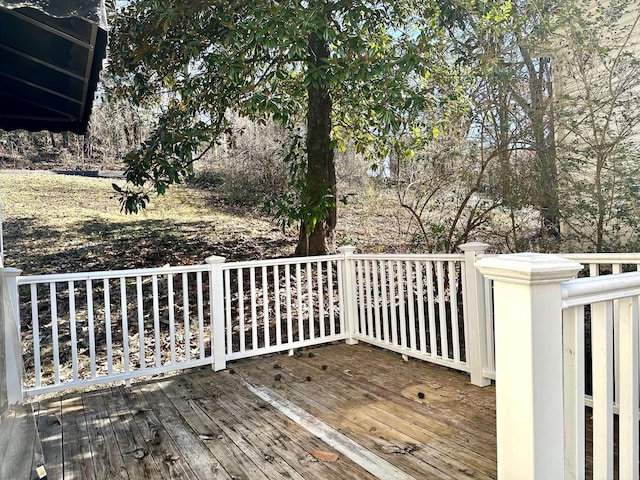 view of deck