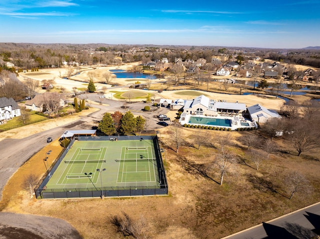 drone / aerial view